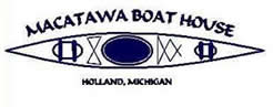 sea kayak logo - macatawa boat house - holland, michigan